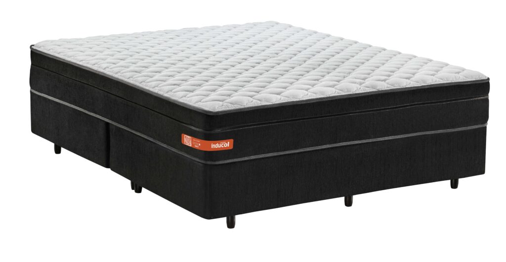 INDUCOL lake master hotel tecidos nobres memory foam molas ensacadas Turn-Free King Koil Colchão Espuma Alta Densidade 27 cm conforto turn free FIRME