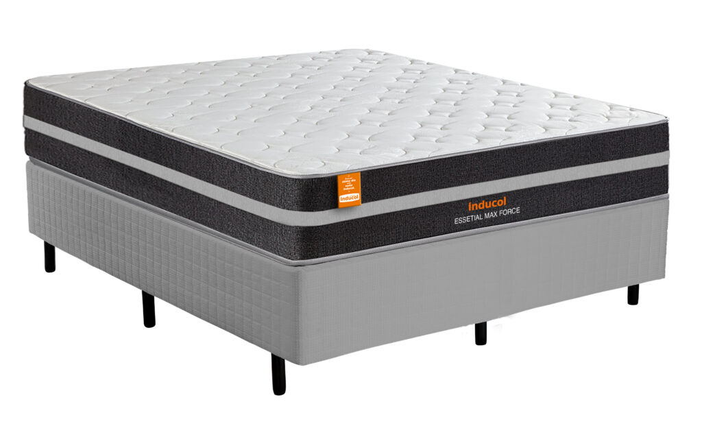 inducol essential tecidos nobres memory foam molas ensacadas Turn-Free King Koil Colchão Espuma Alta Densidade 26cm conforto turn free extra firme