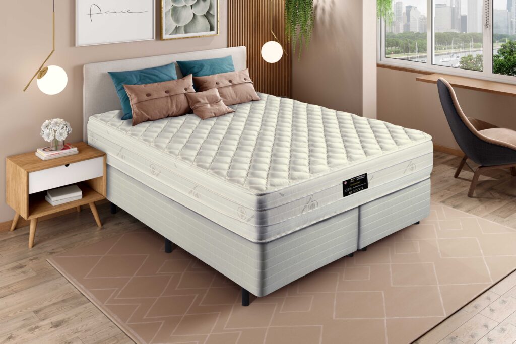 KING KOIL COMFORT tecidos nobres memory foam molas ensacadas Turn-Free King Koil Colchão Espuma Alta Densidade 30cm conforto turn free FIRME