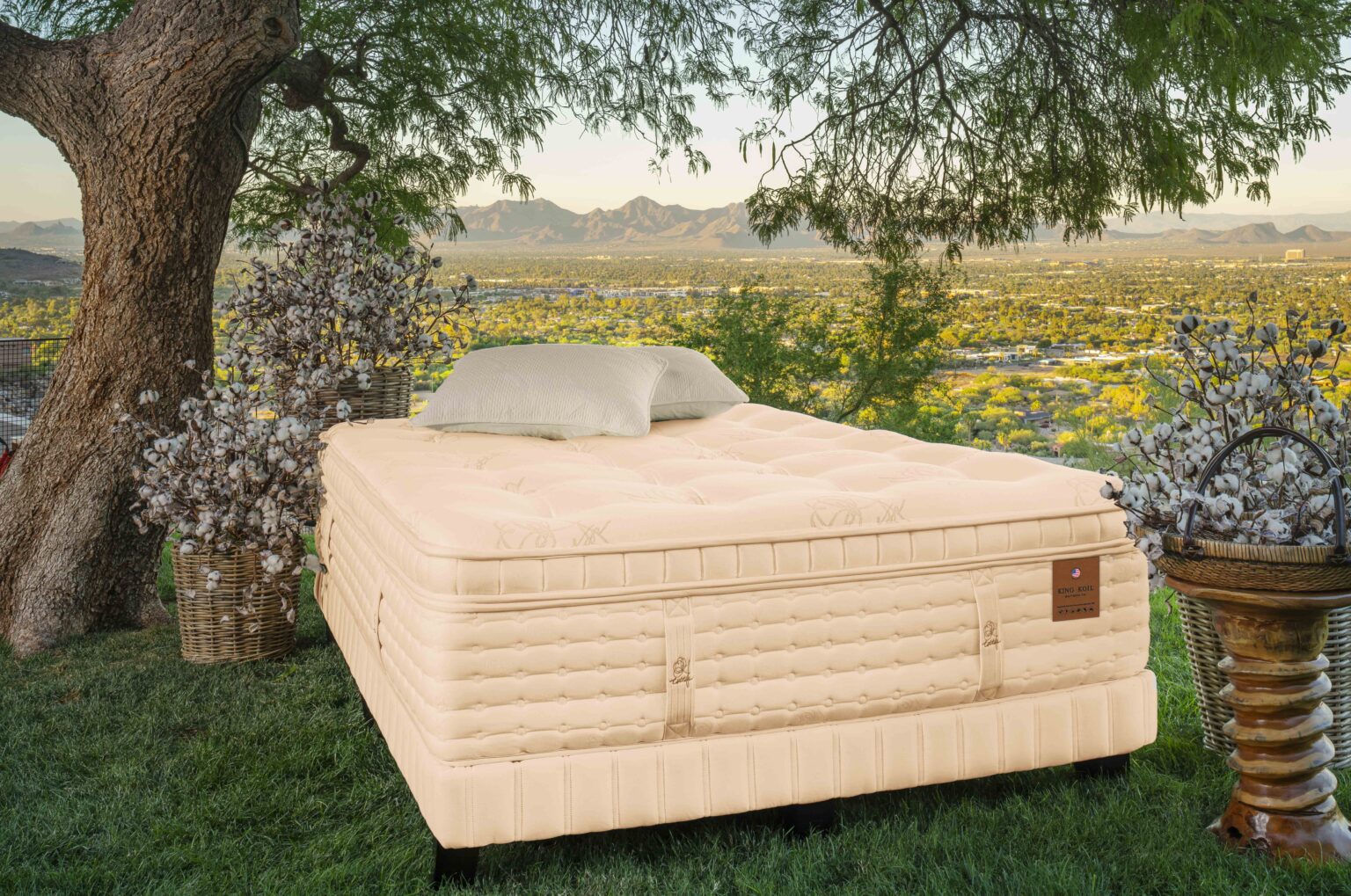 King Koil pacific tecidos nobres memory foam molas ensacadas Turn-Free King Koil Colchão Espuma Alta Densidade 40cm conforto turn free
