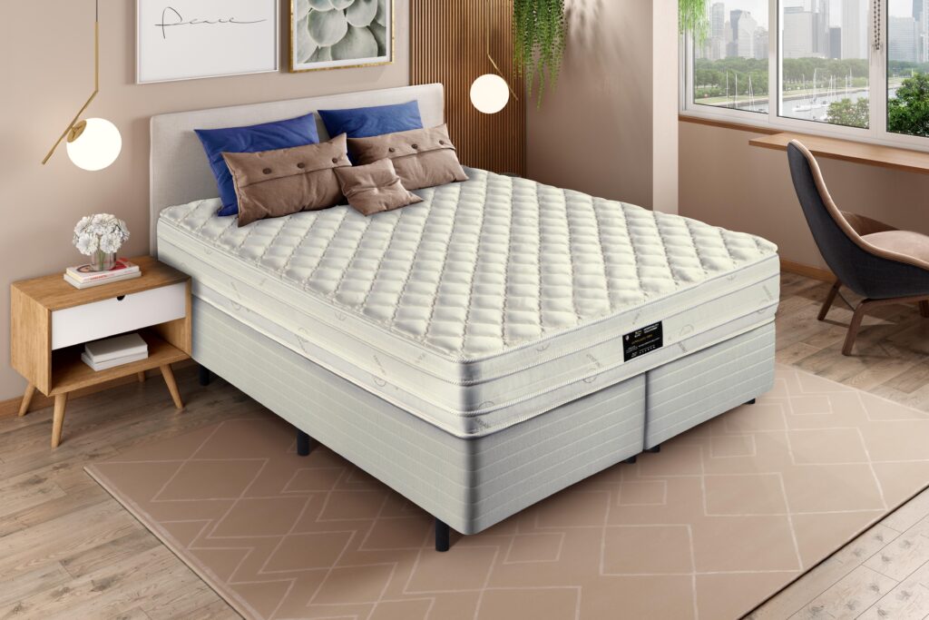 KING KOIL firm tecidos nobres memory foam molas ensacadas Turn-Free King Koil Colchão Espuma Alta Densidade 30cm conforto turn free FIRME